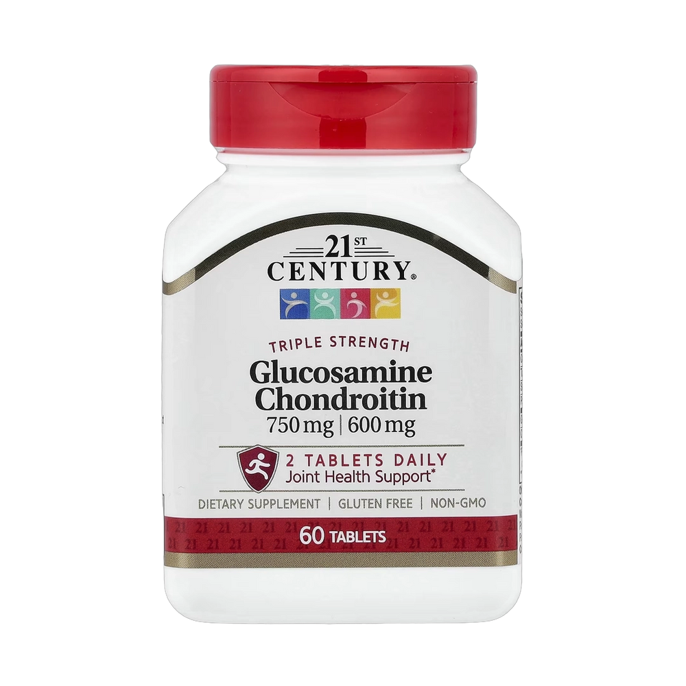 21st Century, Glucosamine/Chondroitin, 60 Tablets