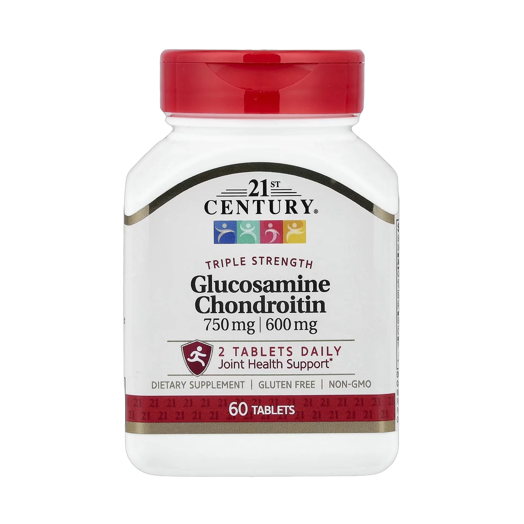21st Century, Glucosamine/Chondroitin, 60 Tablets