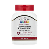 21st Century, Glucosamine/Chondroitin, 60 Tablets