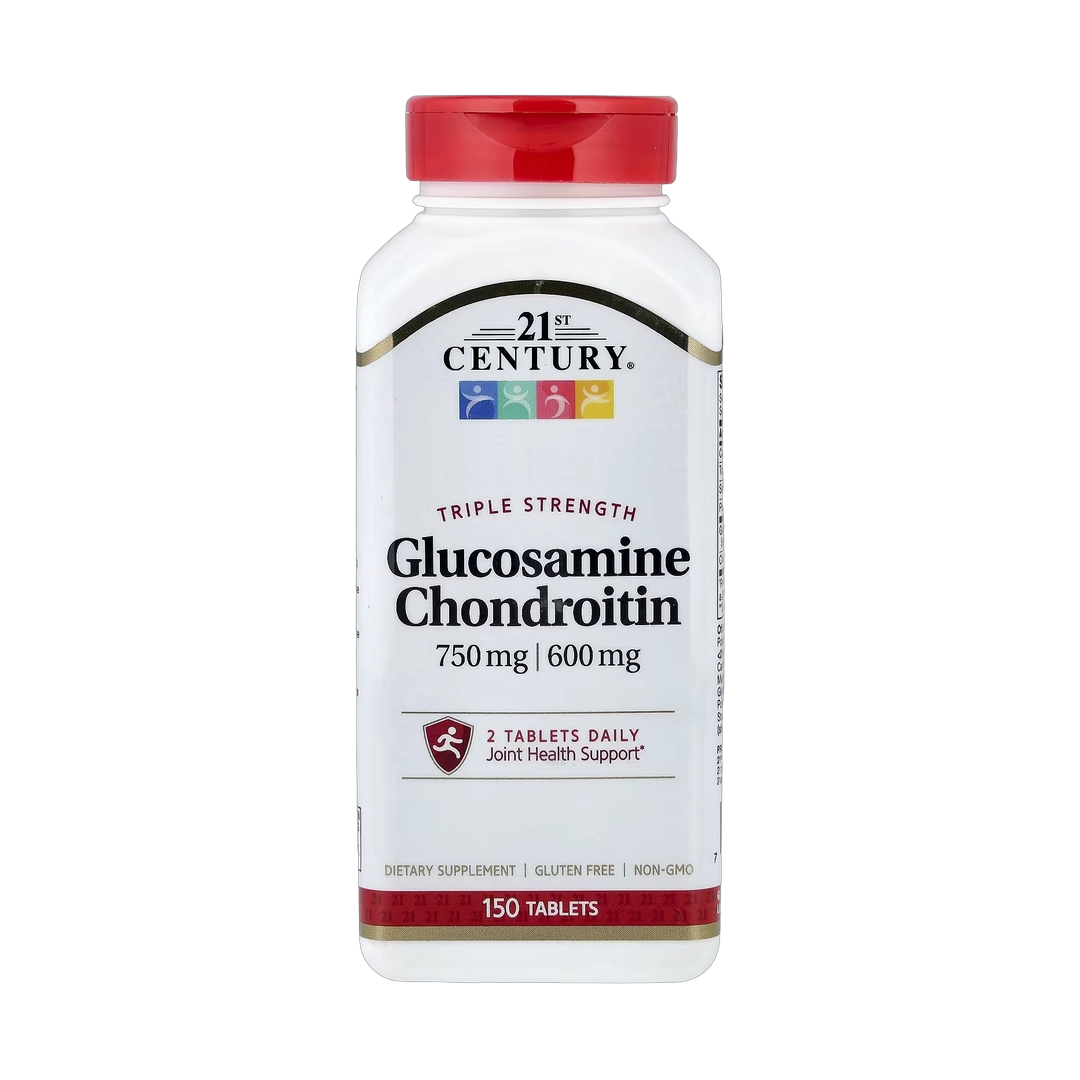 21st Century, Glucosamine Chondroitin, Triple Strength, 150 Tablets