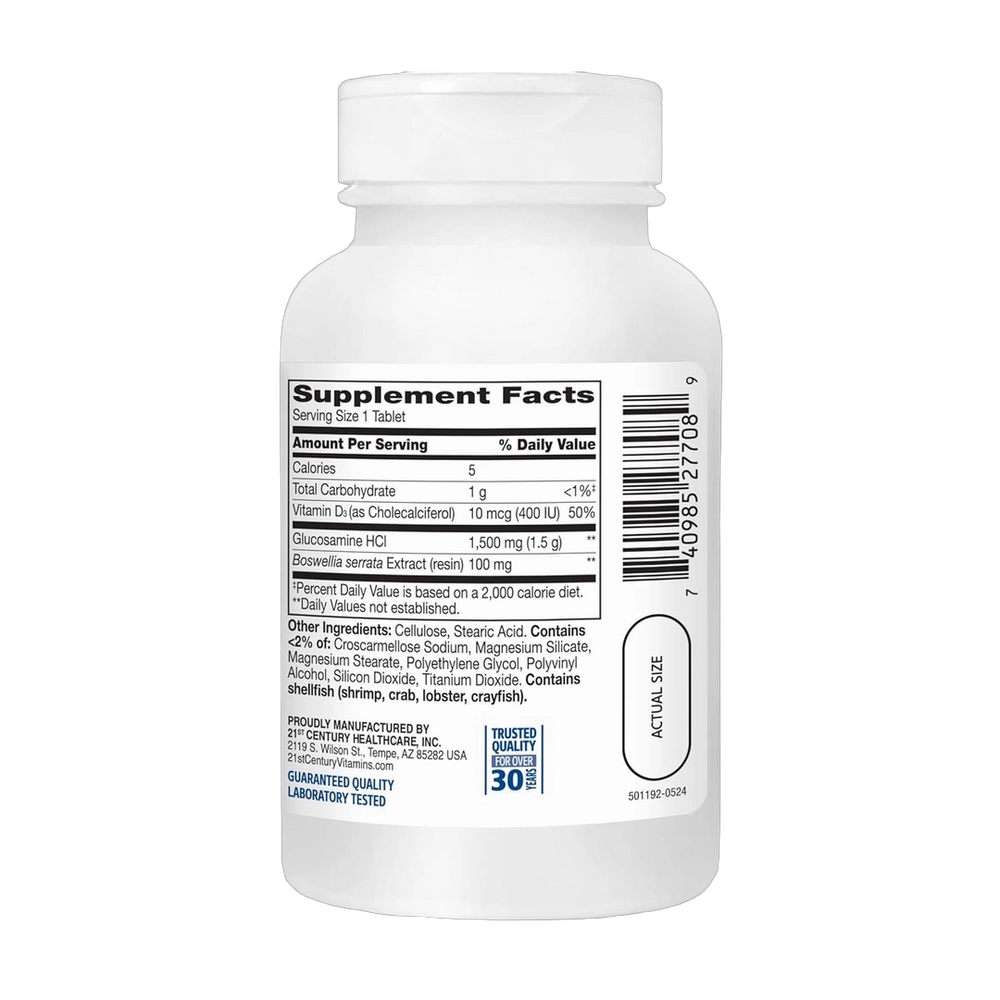 21st Century, Glucosamine Daily Complex, 60 Tablets