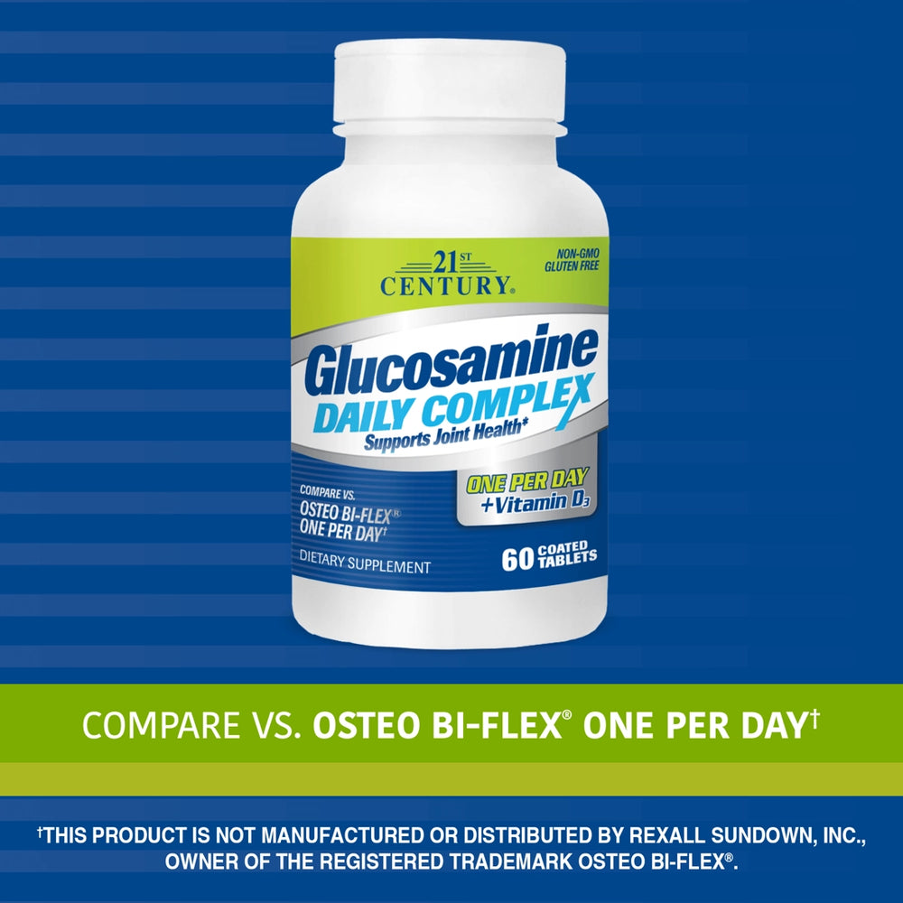 21st Century, Glucosamine Daily Complex, 60 Tablets