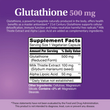 21st Century, Glutathione Plus Milk Thistle Extract & Alpha Lipoic Acid, 120 Vegetarian Capsules
