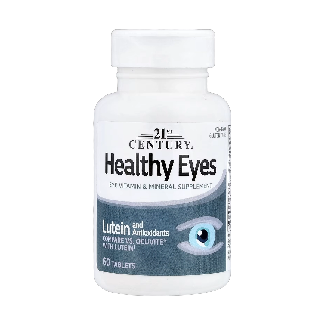 21st Century, Healthy Eyes, Lutein and Antioxidants, 60 Tablets