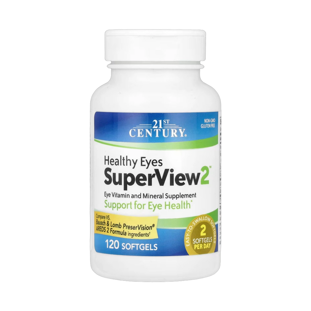 21st Century, Healthy Eyes SuperView2™, 120 Softgels