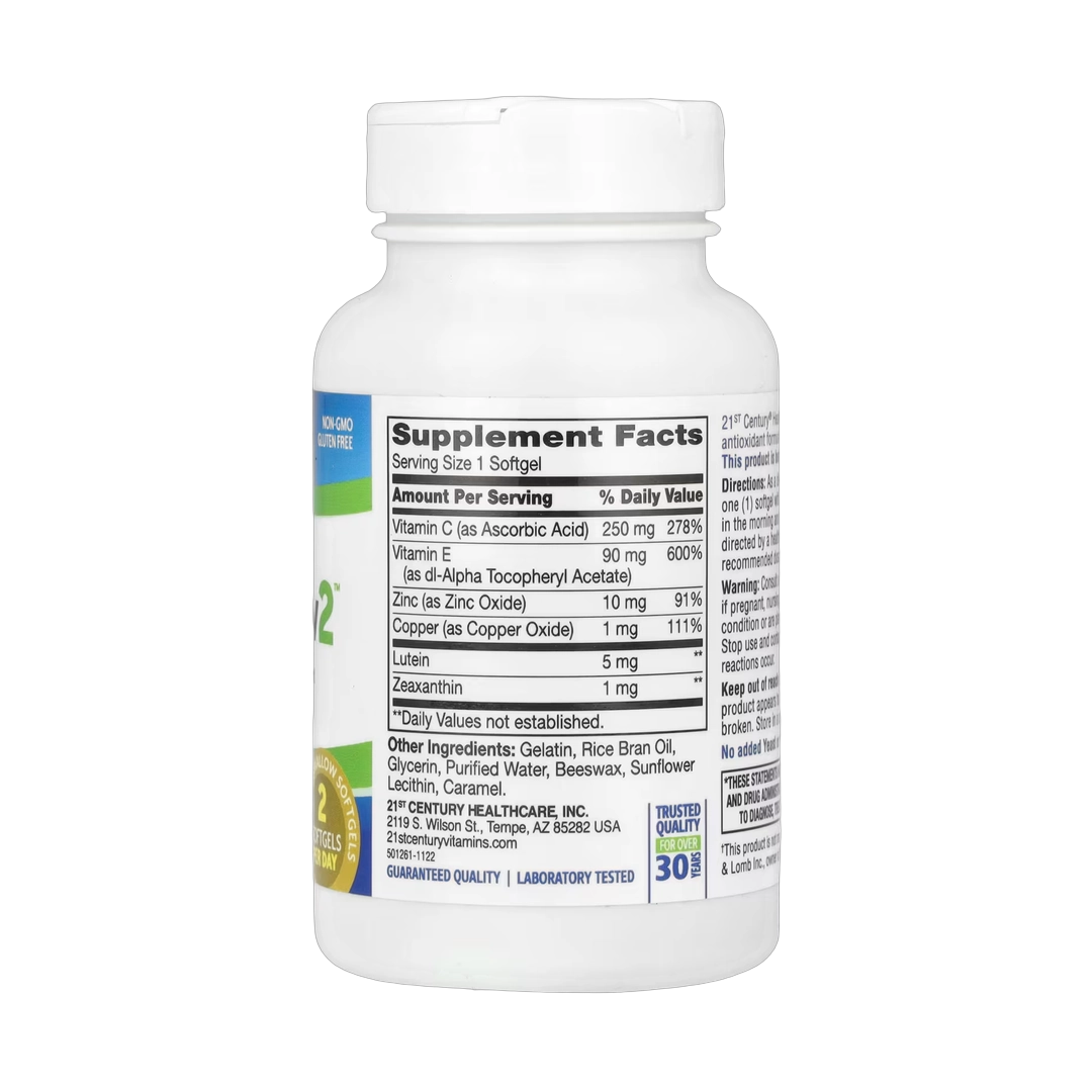 21st Century, Healthy Eyes SuperView2™, 120 Softgels