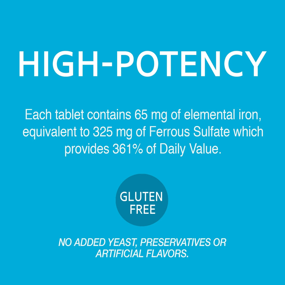 21st Century, Iron, 65 mg, 120 Tablets
