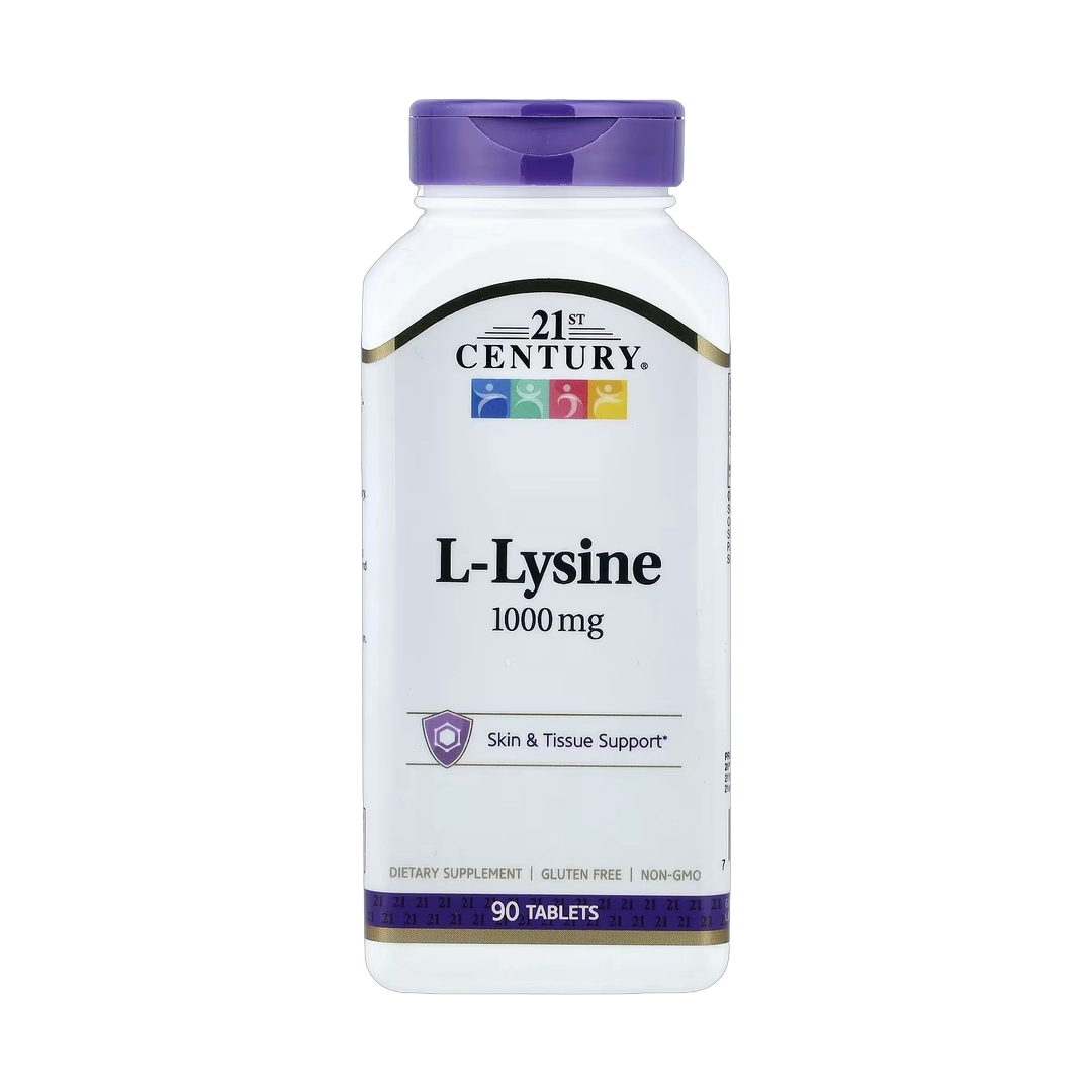 21st Century, L-Lysine, 1,000 mg, 90 Tablets