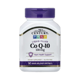21st Century, Liquid Filled CoQ-10, 100 mg, 90 Rapid Release Softgels