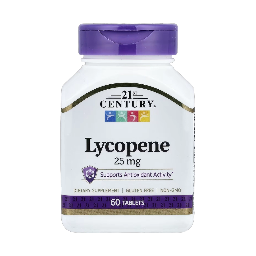 21st Century, Lycopene, 25 mg, 60 Tablets