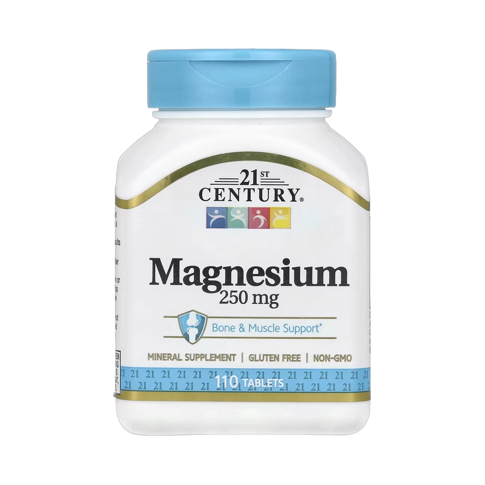 21st Century, Magnesium, 250 mg, 110 Tablets