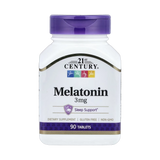 21st Century, Melatonin, 3 mg, 90 Tablets