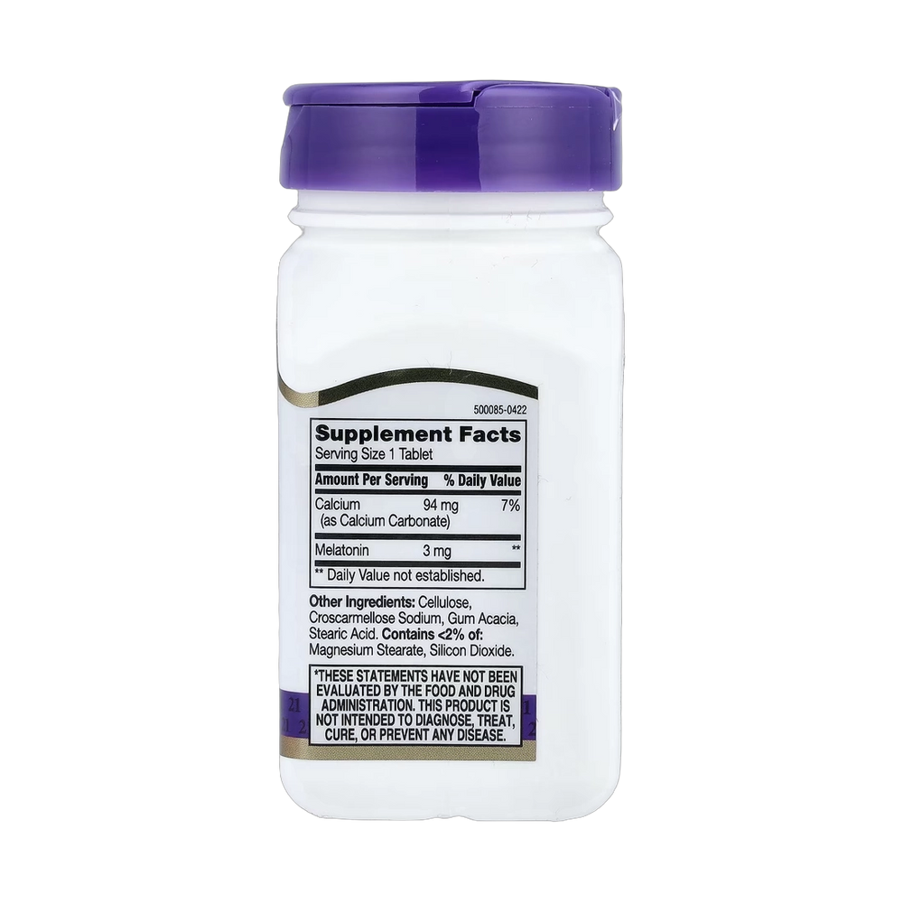 21st Century, Melatonin, 3 mg, 90 Tablets