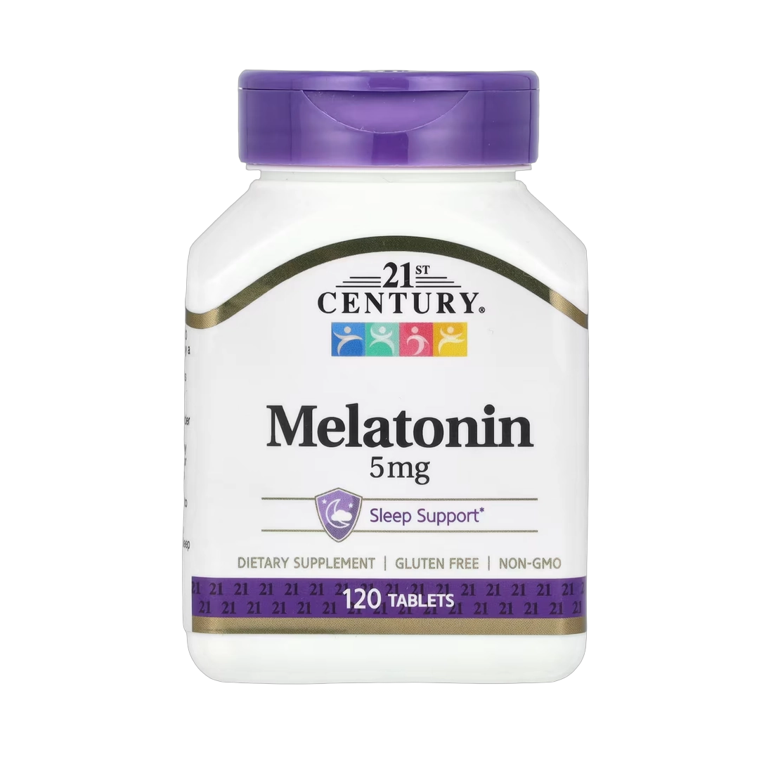 21st Century, Melatonin, 5 mg, 120 Tablets