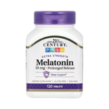 21st Century, Melatonin, Prolonged Release, 10 mg, 120 Tablets