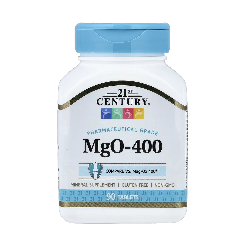 21st Century, MgO-400, 90 Tablets