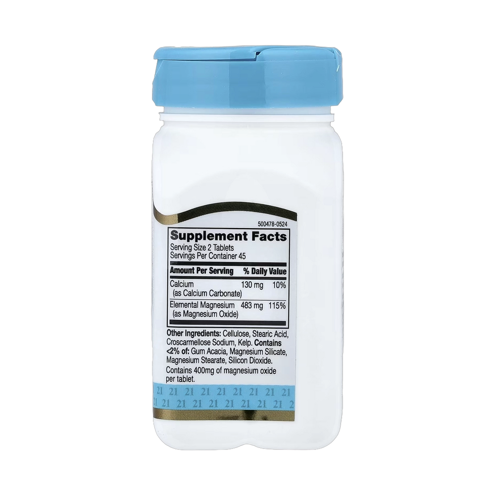 21st Century, MgO-400, 90 Tablets