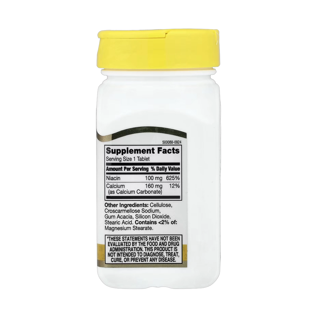 21st Century, Niacin, 100 mg, 110 Tablets