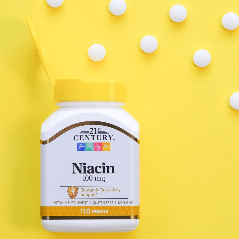 21st Century, Niacin, 100 mg, 110 Tablets