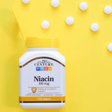 21st Century, Niacin, 100 mg, 110 Tablets