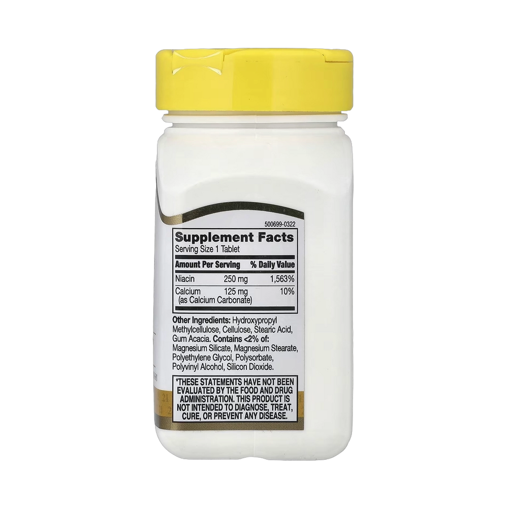 21st Century, Niacin, Prolonged Release, 110 Tablets