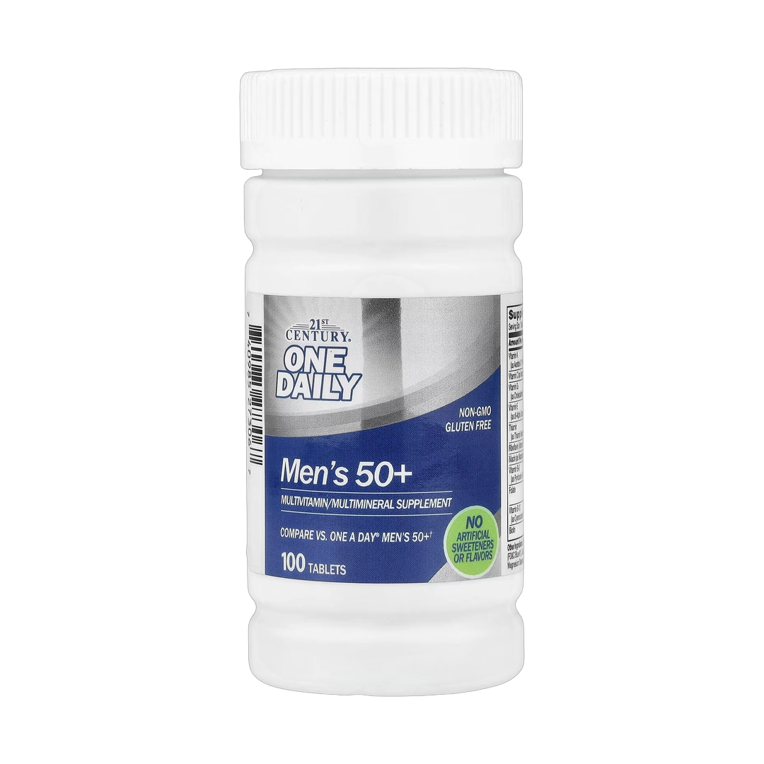 21st Century, One Daily, Men's 50+, 100 Tablets
