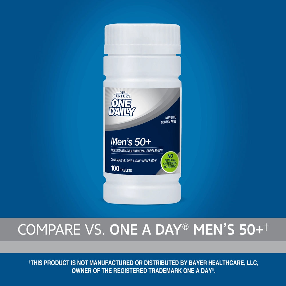 21st Century, One Daily, Men's 50+, 100 Tablets
