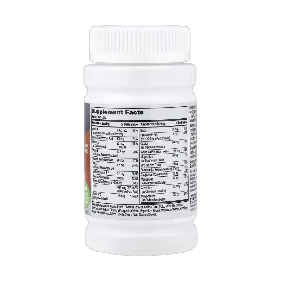 21st Century, One Daily, Women's 50+, 100 Tablets