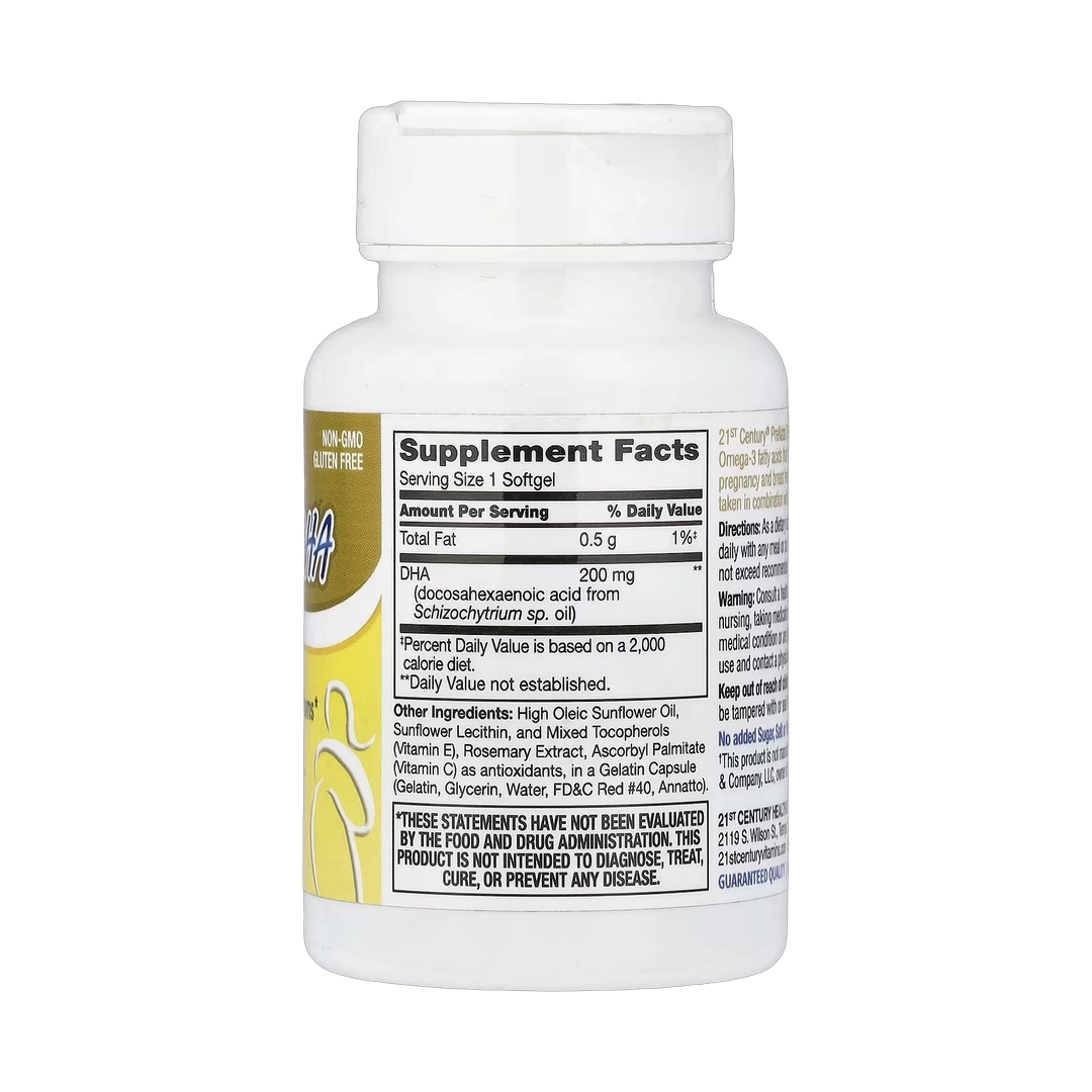 21st Century, PreNatal DHA, 30 Softgels