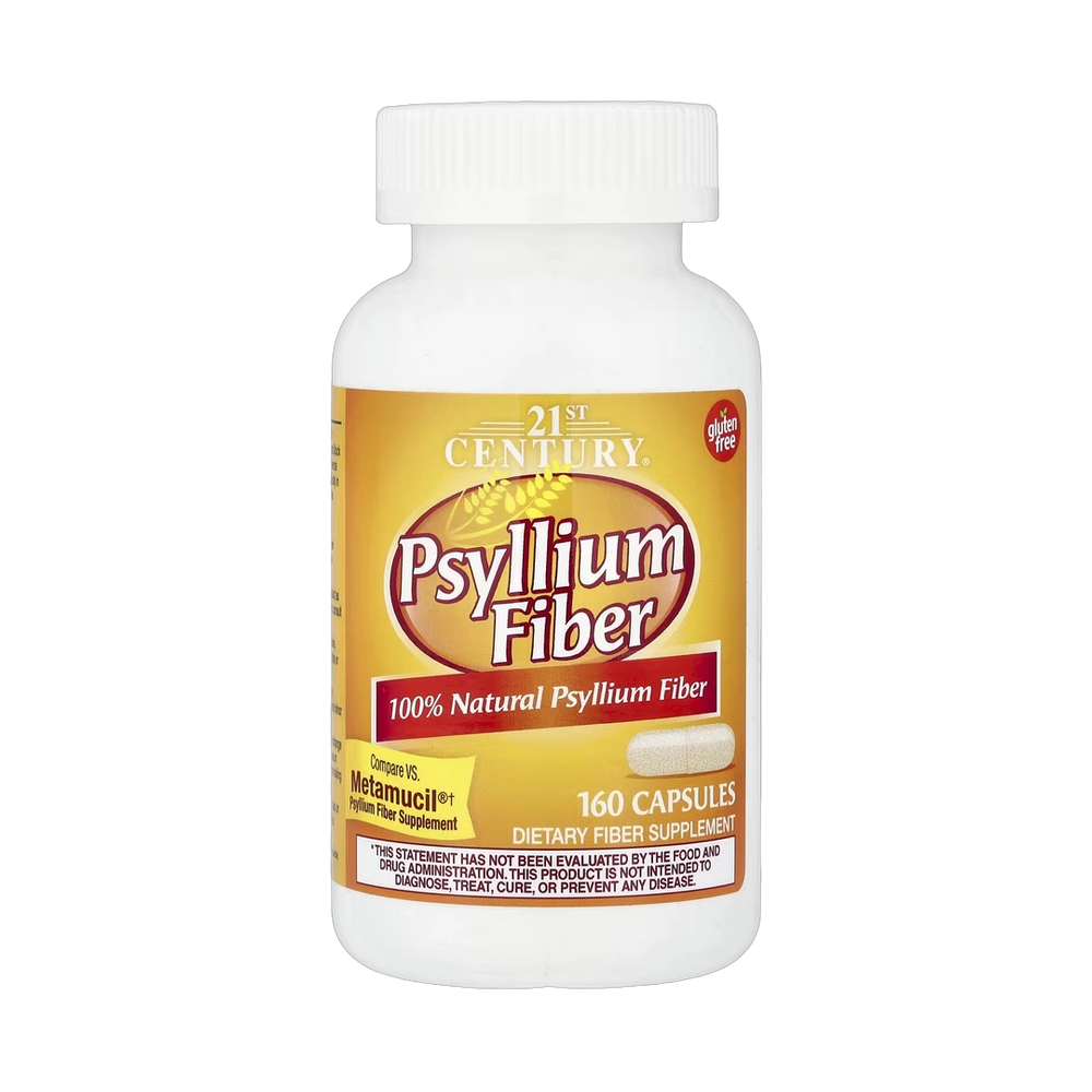21st Century, Psyllium Fiber, 160 Capsules