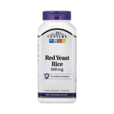 21st Century, Red Yeast Rice, 600 mg, 150 Vegetarian Capsules