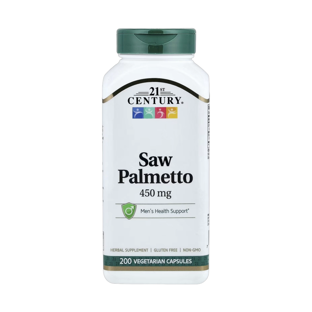 21st Century, Saw Palmetto, 200 Vegetarian Capsules