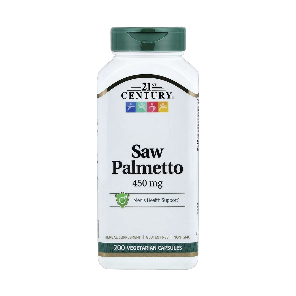 21st Century, Saw Palmetto, 200 Vegetarian Capsules