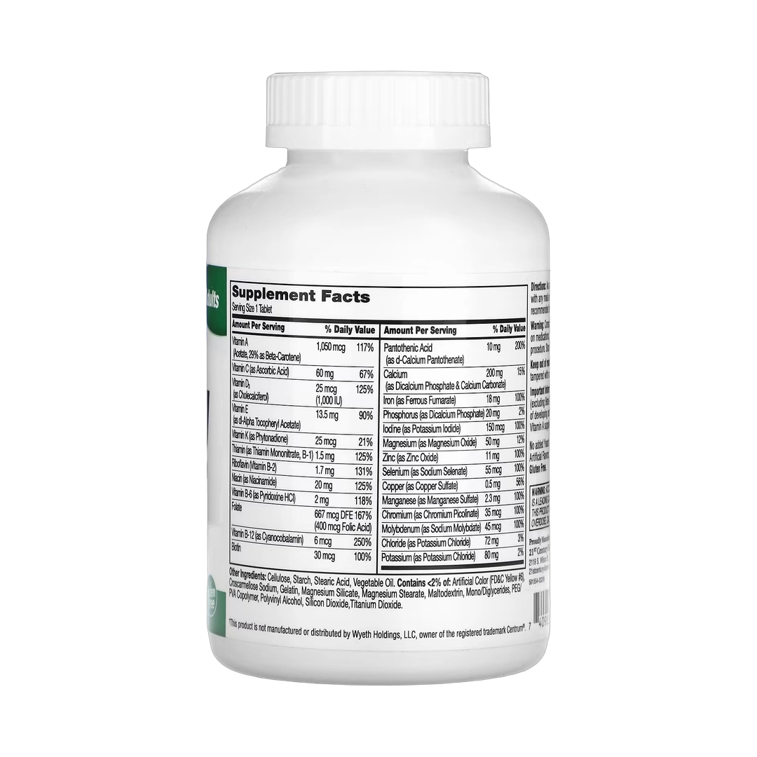 21st Century, Sentry, Adults Multivitamin & Multimineral Supplement, 300 Tablets