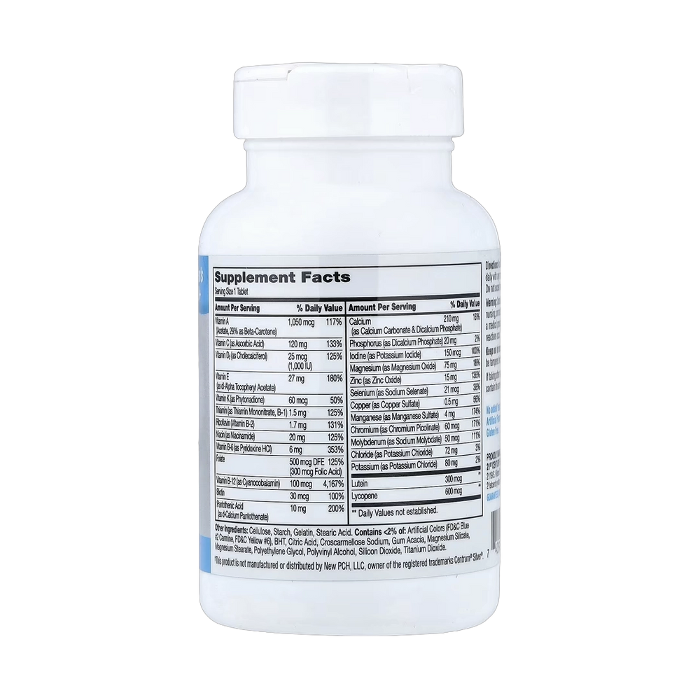 21st Century, Sentry Senior, Men's 50+, Multivitamin & Multimineral Supplement, 100 Tablets