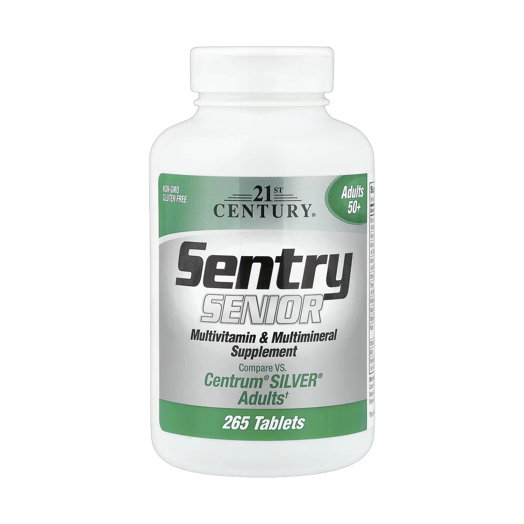 21st Century, Sentry Senior, Multivitamin & Multimineral Supplement, Adults 50+, 265 Tablets