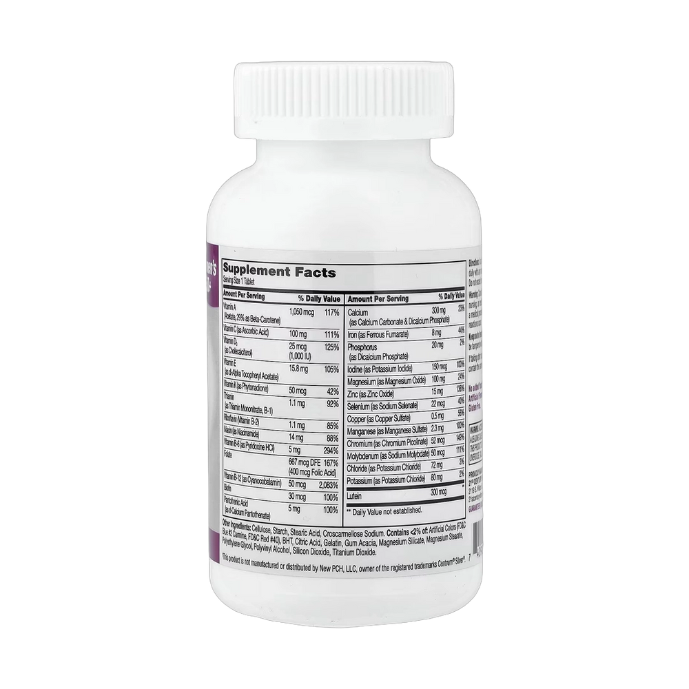 21st Century, Sentry Senior, Women's 50+, Multivitamin & Multimineral Supplement, 100 Tablets