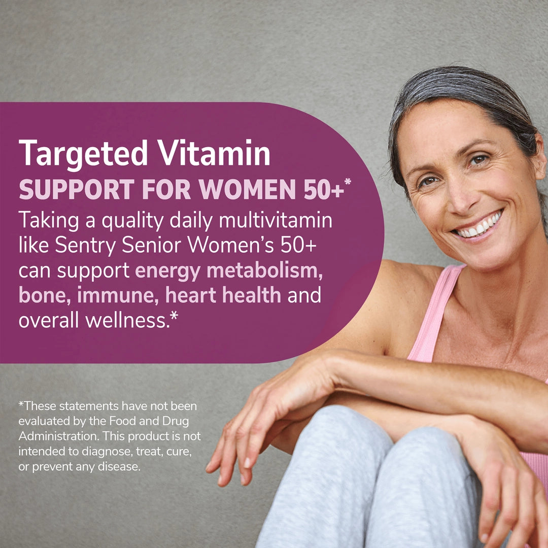 21st Century, Sentry Senior, Women's 50+, Multivitamin & Multimineral Supplement, 100 Tablets