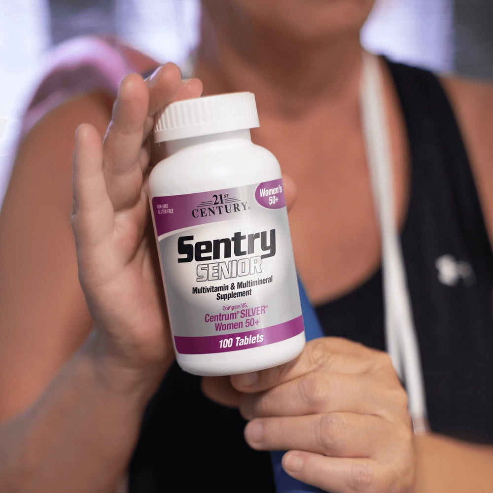21st Century, Sentry Senior, Women's 50+, Multivitamin & Multimineral Supplement, 100 Tablets