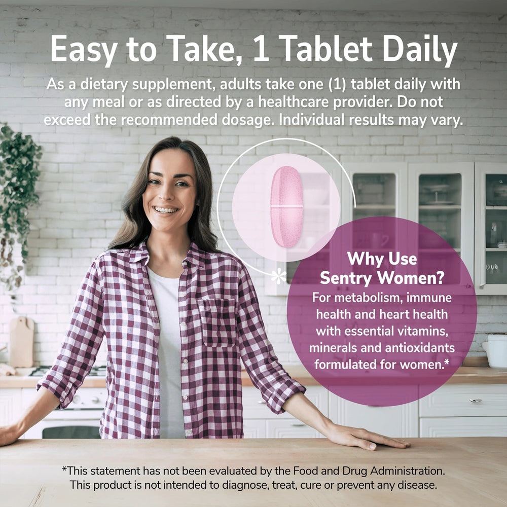 21st Century, Sentry Women, Multivitamin & Multimineral Supplement, 120 Tablets