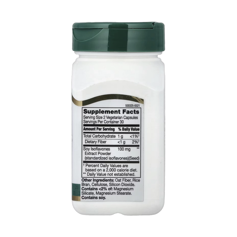 21st Century, Soy Isoflavones Extract, Standardized, 60 Vegetarian Capsules