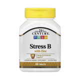 21st Century, Stress B with Zinc, 66 Tablets
