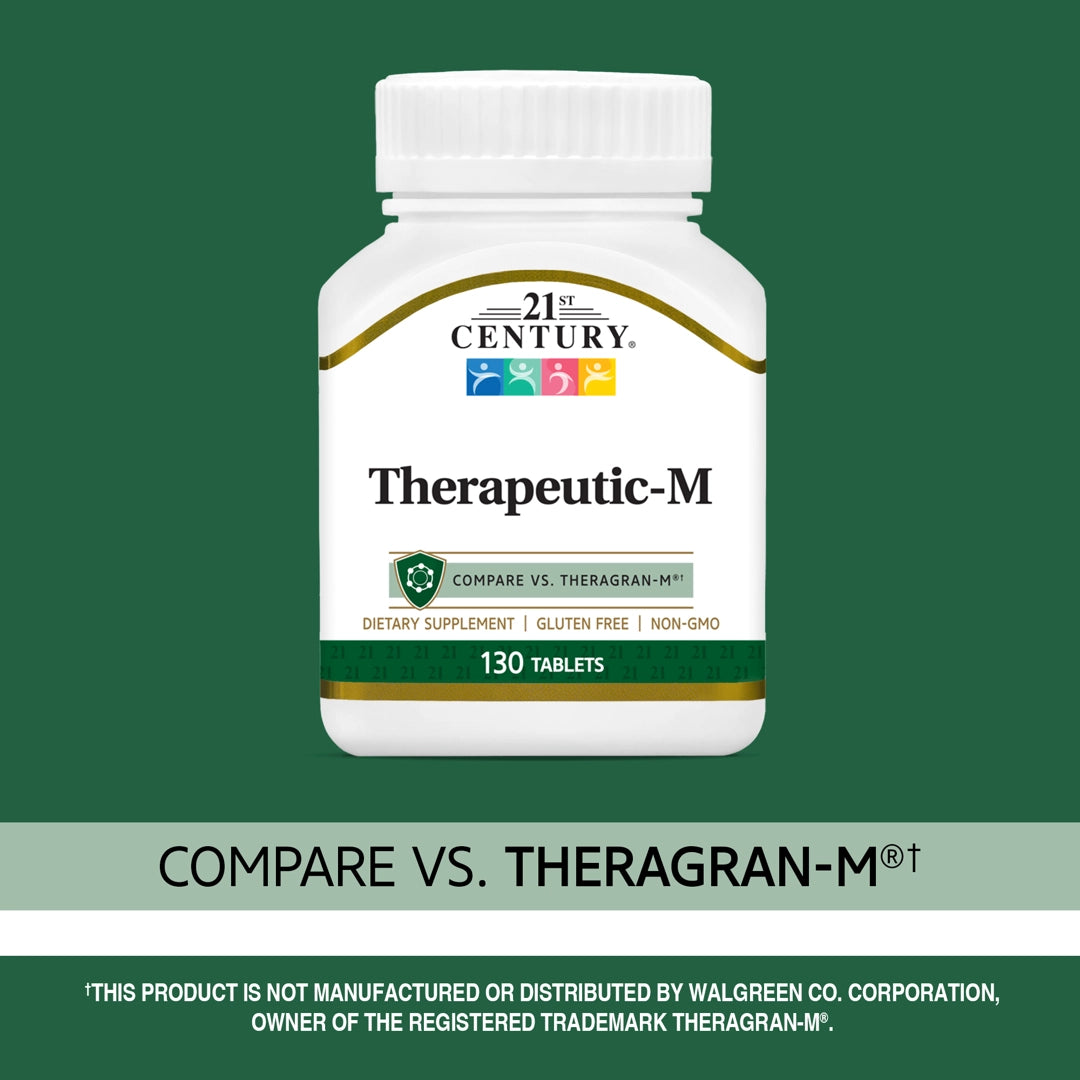 21st Century, Therapeutic-M, 130 Tablets