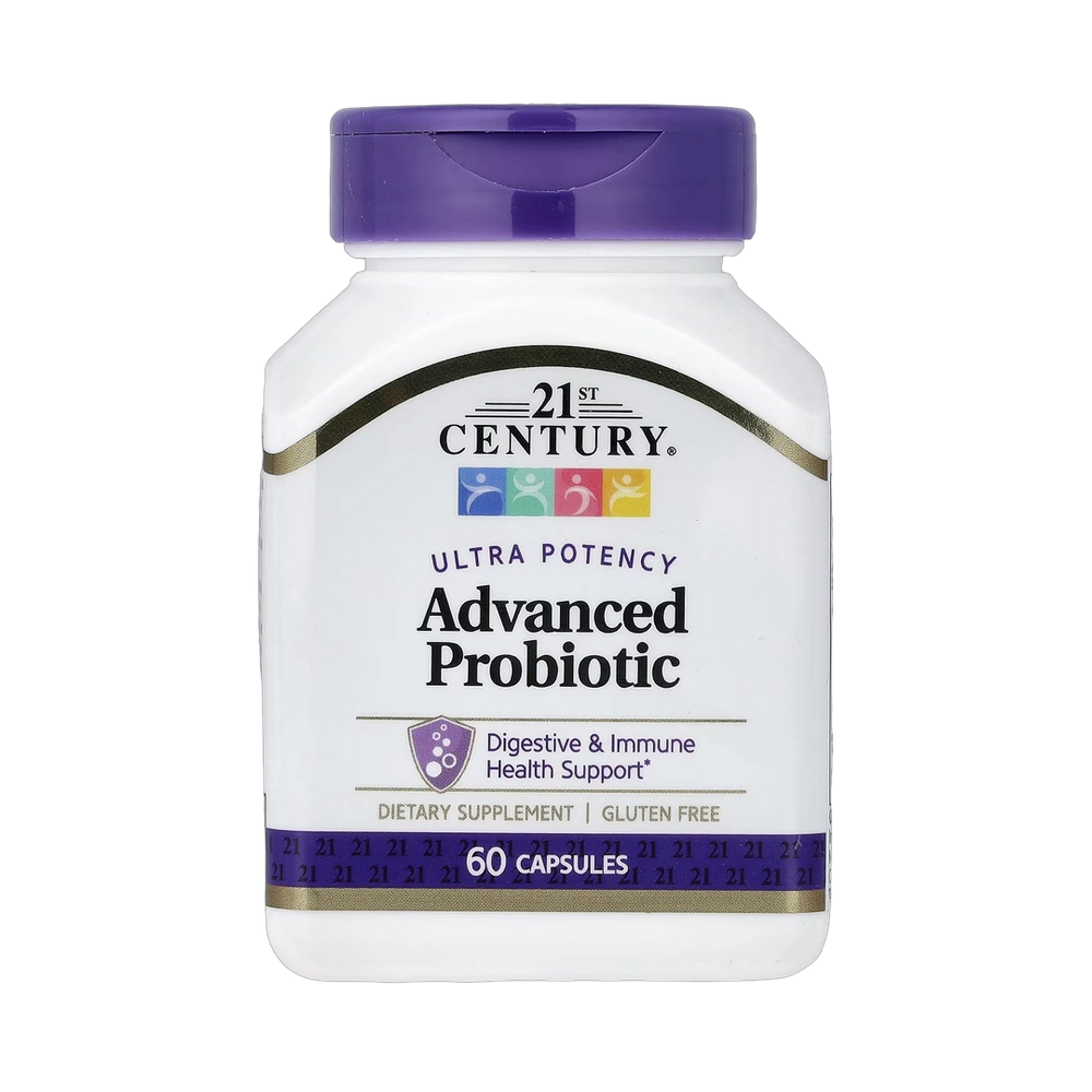 21st Century, Ultra Potency Advanced Probiotic, 60 Capsules