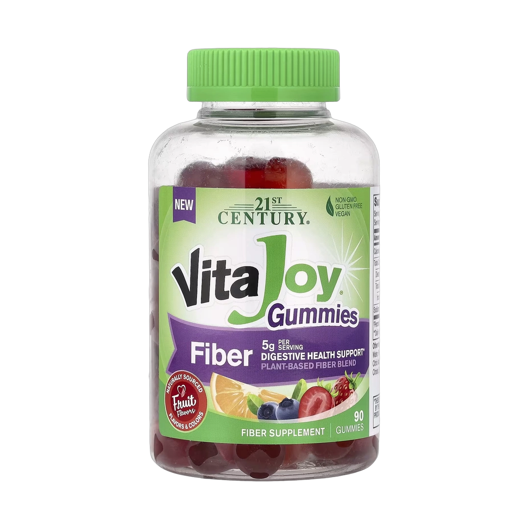 21st Century, VitaJoy® Gummies, Fiber, Fruit, 90 Gummies