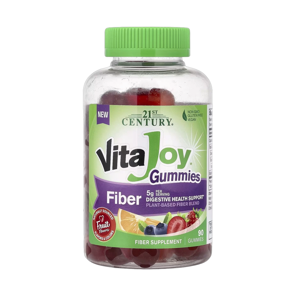 21st Century, VitaJoy® Gummies, Fiber, Fruit, 90 Gummies