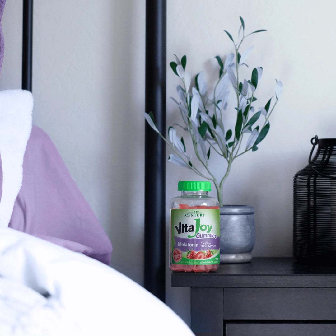 21st Century, VitaJoy® Melatonin Gummies, Strawberry, 120 Gummies