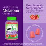 21st Century, VitaJoy® Melatonin Gummies, Strawberry, 60 Gummies