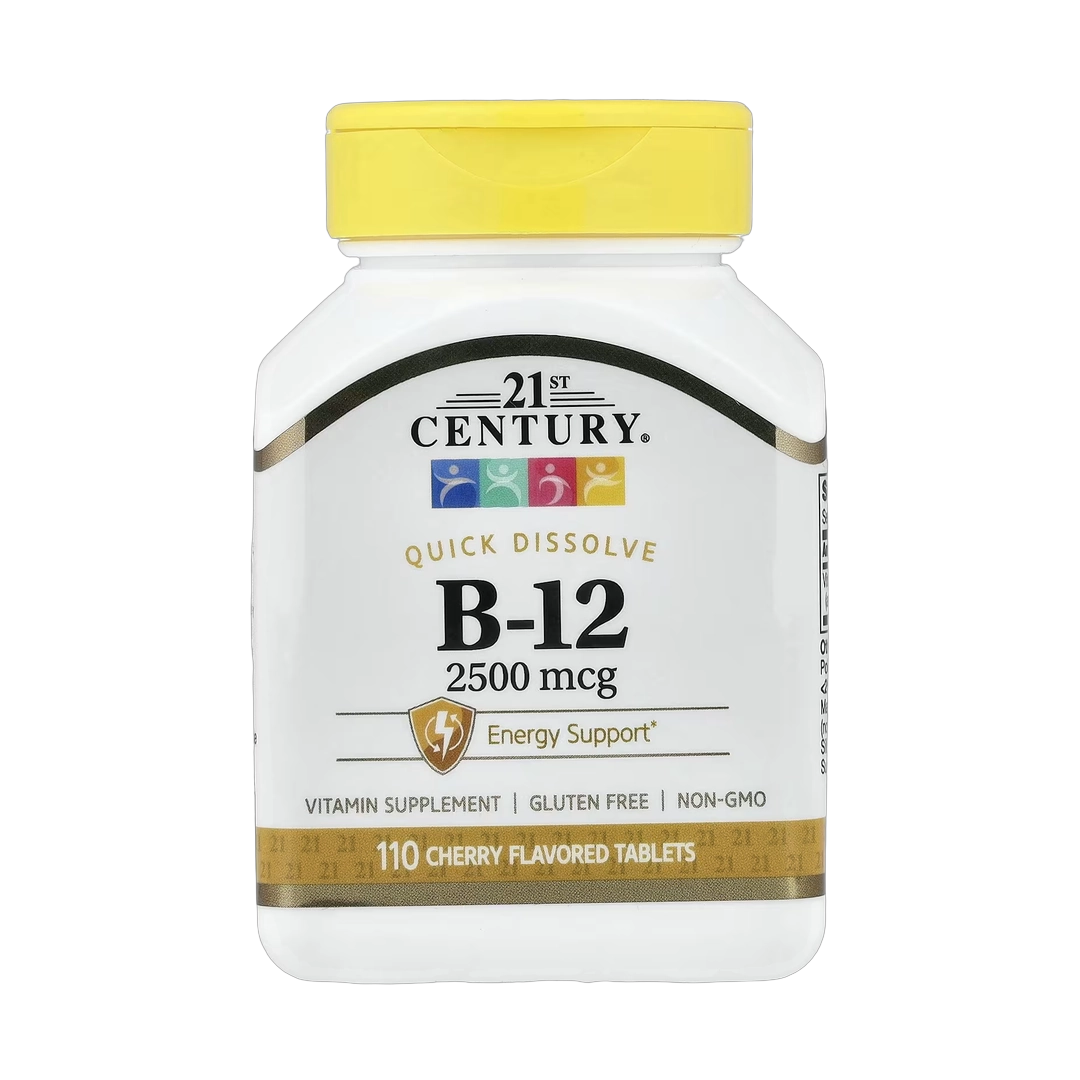 21st Century, Vitamin B-12, Cherry, 2,500 mcg, 110 Tablets