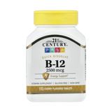 21st Century, Vitamin B-12, Cherry, 2,500 mcg, 110 Tablets